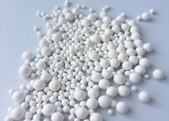 उच्च क्षार प्रतिरोध सफेद सक्रिय एल्यूमीनियम गेंदों सक्रिय एल्यूमीनियम सुखानेवाला
