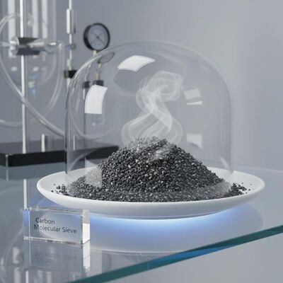 उच्च नाइट्रोजन उपज कार्बन आणविक सीव सीएमएस-220 माइक्रोपोरेस वायु पृथक्करण और 1.1-1.2 मिमी आकार के साथ