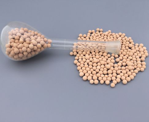 आर्द्रता सामग्री ≤1.0% गैस सुखाने के लिए 100N के संपीड़न शक्ति और 400°C तक थर्मल स्थिरता के साथ आणविक छलनी अवशोषक